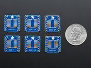 SMT Breakout PCB for SOIC-14 or TSSOP-14 - 6 Pack!