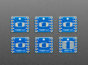 SMT Breakout PCB for SOIC-12 or TSSOP-12 - 6 Pack!