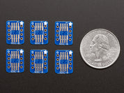 SMT Breakout PCB for SOIC-8, MSOP-8 or TSSOP-8 - 6 Pack!