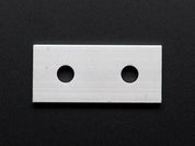 Coupling Plate - 2 Holes - 20x20 Aluminum Extrusion