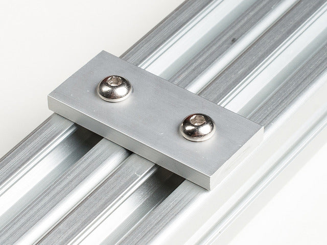 Coupling Plate - 2 Holes - 20x20 Aluminum Extrusion