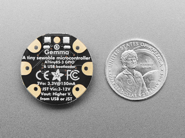 Adafruit GEMMA v2 - Miniature wearable electronic platform