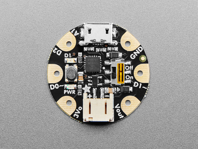 Adafruit GEMMA v2 - Miniature wearable electronic platform