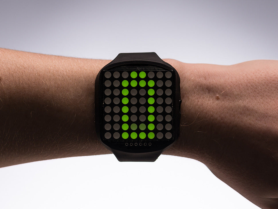 TIMESQUARE DIY Watch Kit - Lime Display Matrix