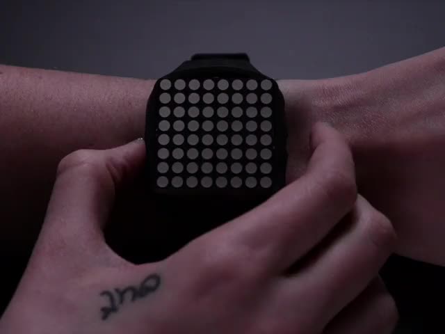 TIMESQUARE DIY Watch Kit - Lime Display Matrix