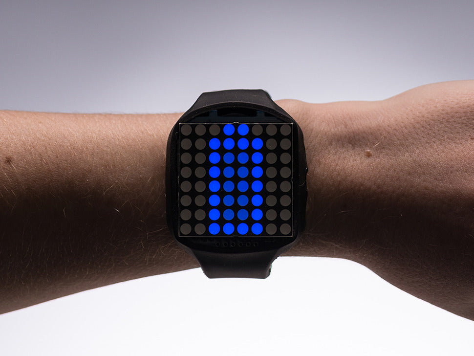 TIMESQUARE DIY Watch Kit - Blue Display Matrix