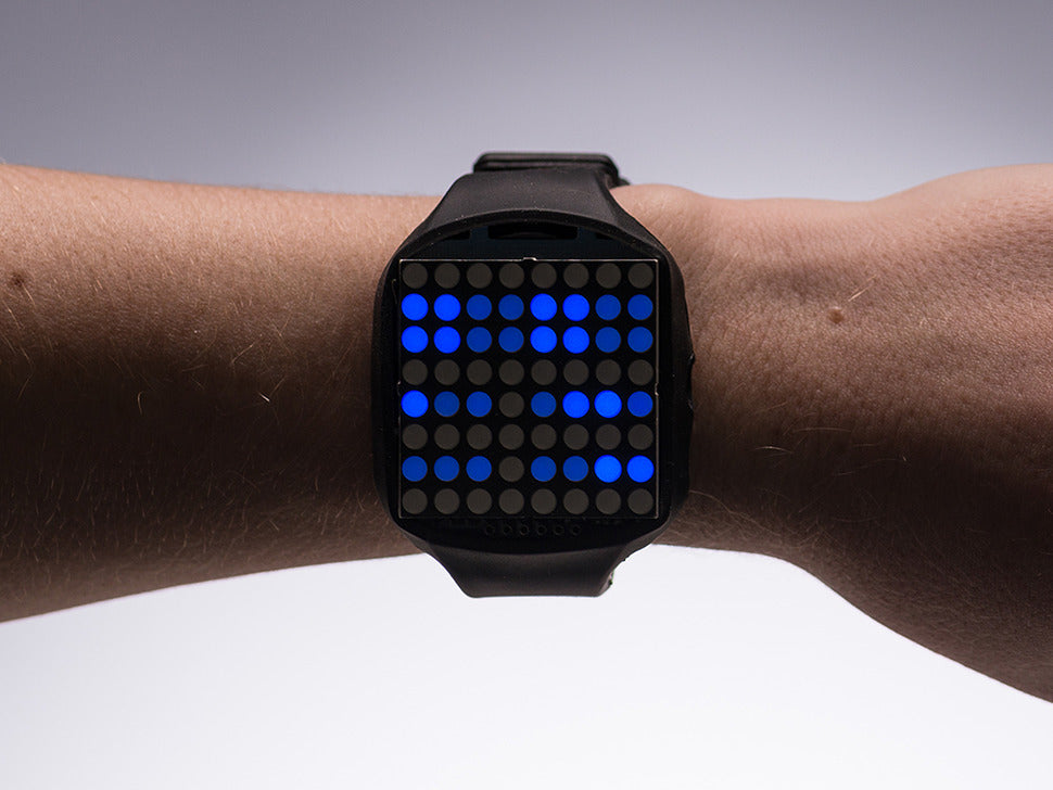TIMESQUARE DIY Watch Kit - Blue Display Matrix