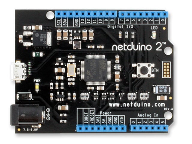 NETduino 2 (.NET-programmable microcontroller)