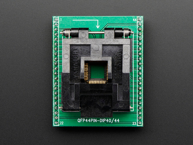 SMT Test Socket - TQFP-44 Breakout
