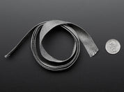 Stainless Steel Conductive Ribbon - 17mm wide 1 meter long