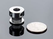 Aluminum GT2 Timing Pulley - 6mm Belt - 20 Tooth - 8mm Bore