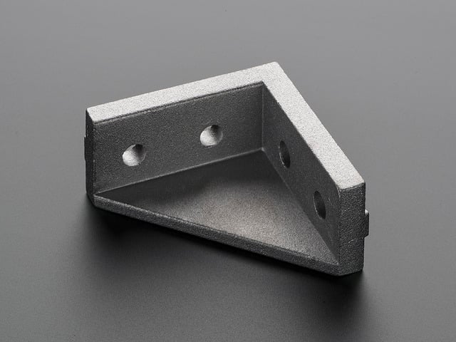Aluminum Extrusion Double Corner Brace Support (for 20x20)