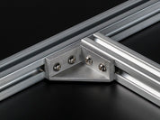 Aluminum Extrusion Double Corner Brace Support (for 20x20)