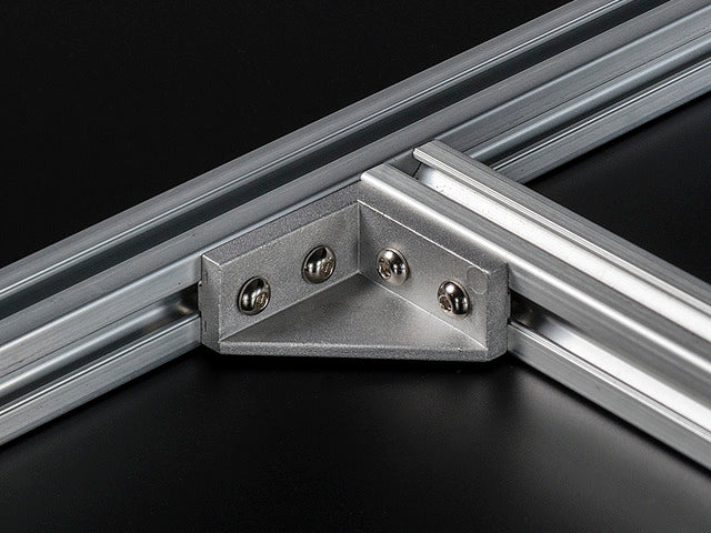 Aluminum Extrusion Double Corner Brace Support (for 20x20)