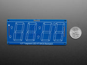 Adafruit 1.2" 4-Digit 7-Segment Display w/I2C Backpack - Yellow