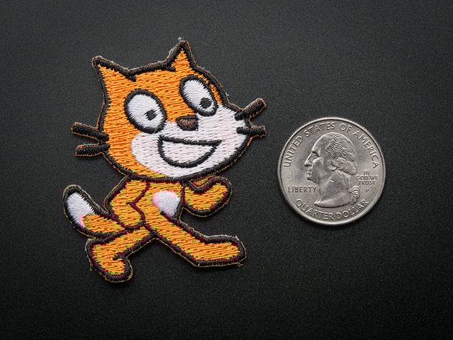 Scratch - Skill badge, iron-on patch