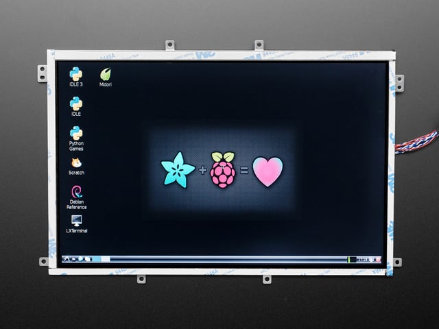 HDMI 4 Pi - 10.1" Display 1280x800 IPS - HDMI/VGA/NTSC/PAL