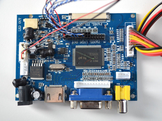 Pixel Qi 10" Display with Controller- 1024x600 HDMI/VGA/NTSC/PAL