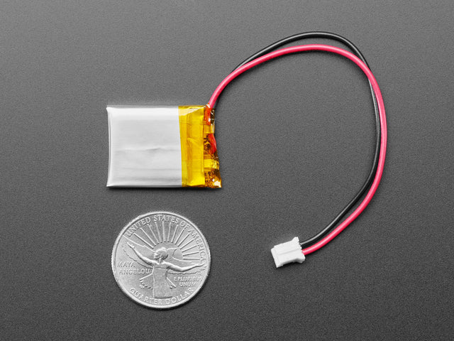 Lithium Ion Polymer Battery - 3.7v 150mAh