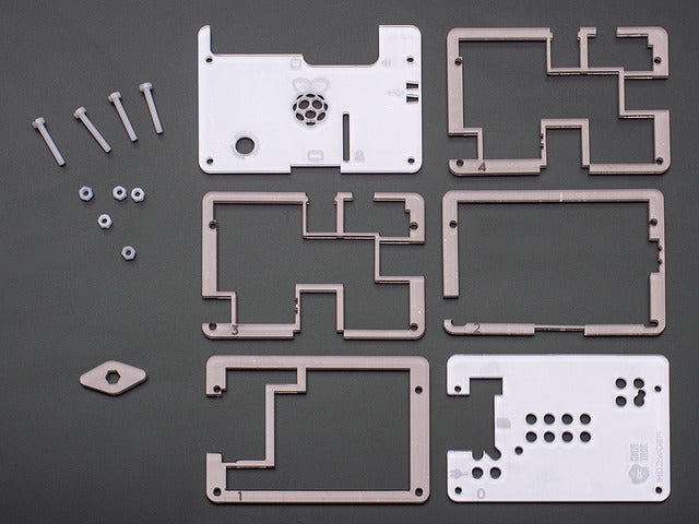 Modela Ninja Pibow - Enclosure for Raspberry Pi Model A Computer