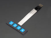 Membrane 1x4 Keypad + Extras