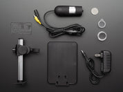 TV Microscope - 25x & 400x magnification / 8 LEDs