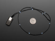 Litex White LEDs on Black Fabric Ribbon Pack