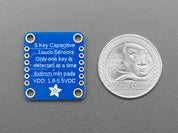 Standalone 5-Pad Capacitive Touch Sensor Breakout - AT42QT1070