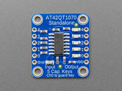 Standalone 5-Pad Capacitive Touch Sensor Breakout - AT42QT1070