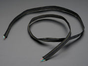 Fabric Ribbon 4-Channel Wire - 1 yard