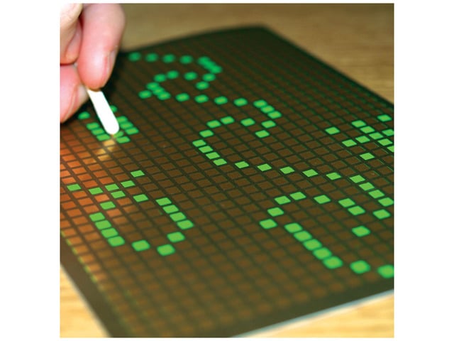 Pixel Art Scratch-Off Card