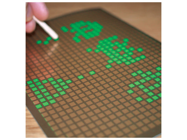 Pixel Art Scratch-Off Card