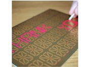 Nixie Seven-Segment Art Scratch-Off Card