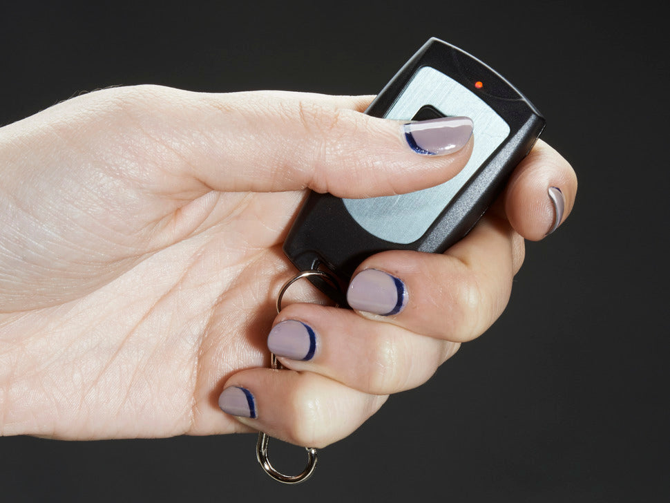 Keyfob Single Button RF Remote Control - 315MHz