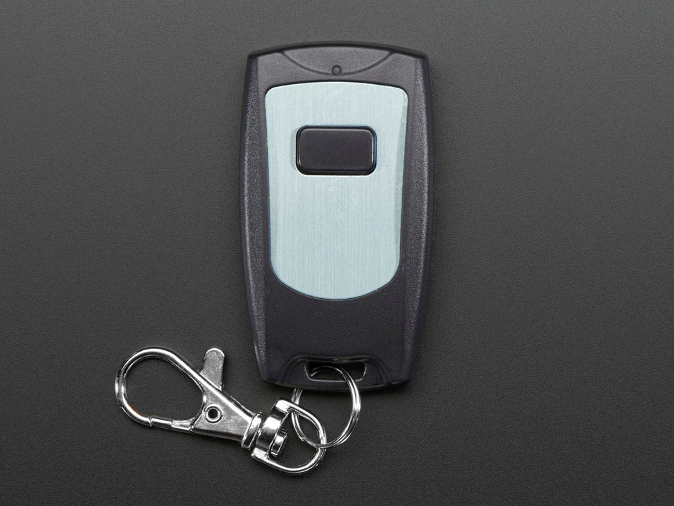 Keyfob Single Button RF Remote Control - 315MHz