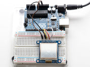 SHARP Memory Display Breakout - 1.3" 96x96 Silver Monochrome