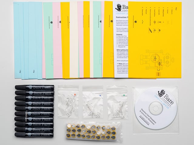 Bare Conductive Greeting Card Kit -  Classroom pack