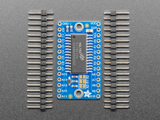 Adafruit 16x8 LED Matrix Driver Backpack -  HT16K33 Breakout