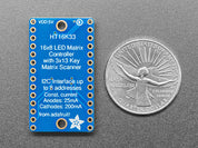Adafruit 16x8 LED Matrix Driver Backpack -  HT16K33 Breakout