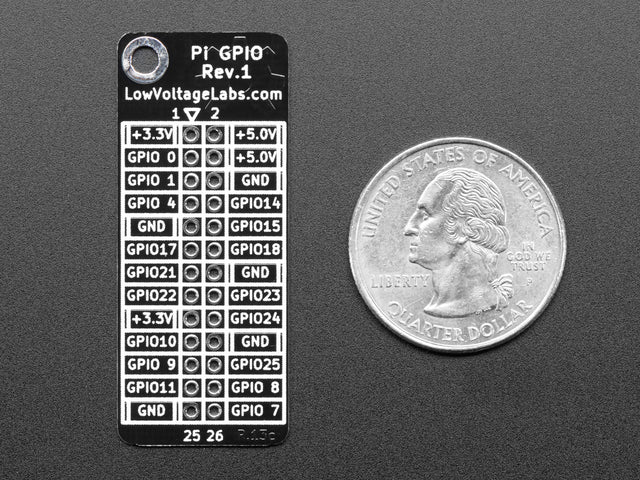 Pi GPIO Reference Board for Raspberry Pi Model B
