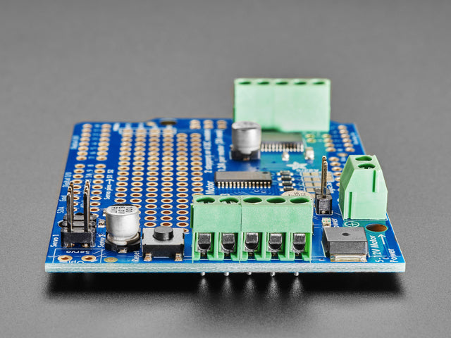 Adafruit Motor/Stepper/Servo Shield for Arduino v2 Kit