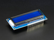 Assembled Standard LCD 16x2 + extras - White on Blue
