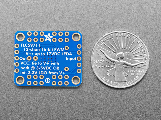 Adafruit 12-Channel 16-bit PWM LED Driver - SPI Interface