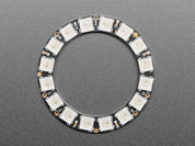 NeoPixel Ring - 16 x 5050 RGB LED with Integrated Drivers