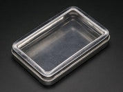 Large Tin With Clear Top Window