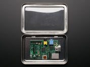 Large Tin With Clear Top Window