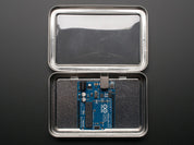 Large Tin With Clear Top Window