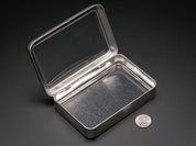 Large Tin With Clear Top Window