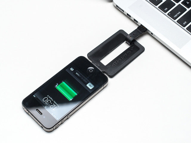 CHARGECARD Ultra-thin USB Cable for iPhone 4/4S (30 pin Connect)