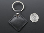 13.56MHz RFID/NFC Leather Keychain Fob - Classic 1K